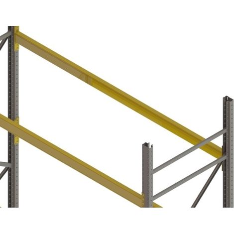 PROVOST - Niveau supplémentaire métallique pour rack à palettes Provost - Longueur 2700 mm, hauteur ajustable
