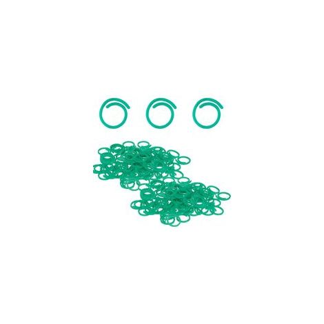 Lot de 200 clips de fixation pour plantes grimpantes - Anneaux torsadés pour maisons, bureaux, jardins, serres (1/5)