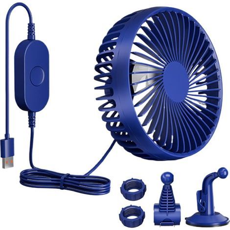 Ventilateur USB Pour Voiture Soufflerie Silencieuse Et Puissante (1/5)