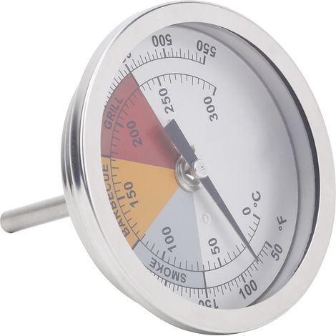 Thermomètre de cuisine en acier inoxydable 0-300 °C, filetage NPT 1/2 pouce, accessoire de cuisine (1/5)