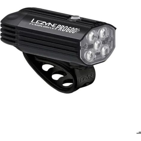 Lezyne Fusion Drive Pro 600+ schwarz satinierte tragbare Lampe