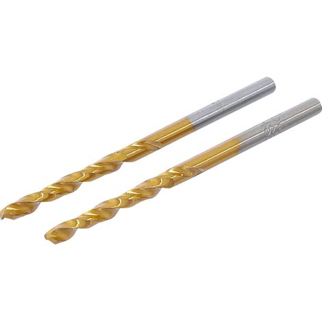 Forets hélicoïdaux bgs technic 3 mm métallique 2 pièces (1/4)