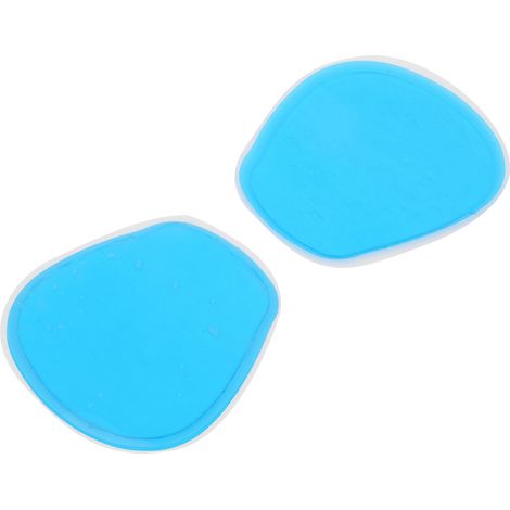 6 coussinets adhésifs de massage gel pour électrostimulation cervicale et cou, lot de 6 électrodes de relaxation musculaire, patchs auto-collants réutilisables (1/5)