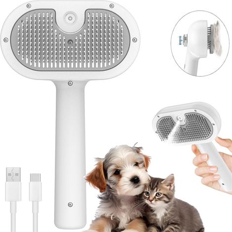 Brosse à vapeur pour chiens et chats (1/5)