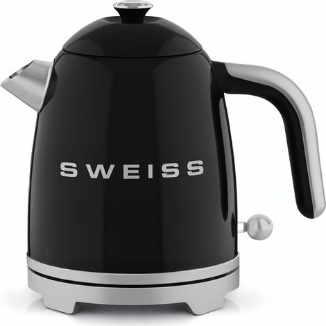 Bouilloire sans fil SWEISS KTS9 1,0 L 1000 W Noir Vintage