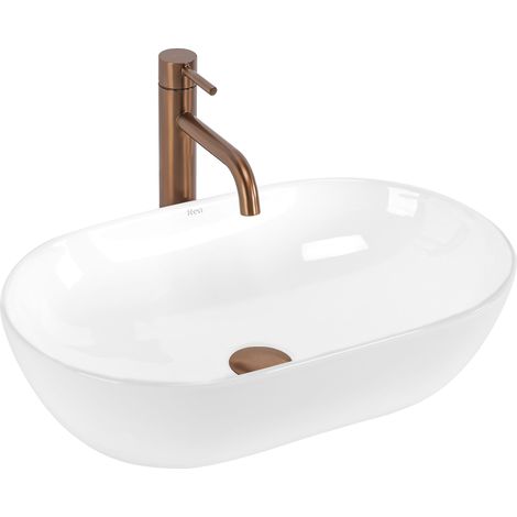 AUFSATZWASCHBECKEN REA AMELIA 52  WHITE