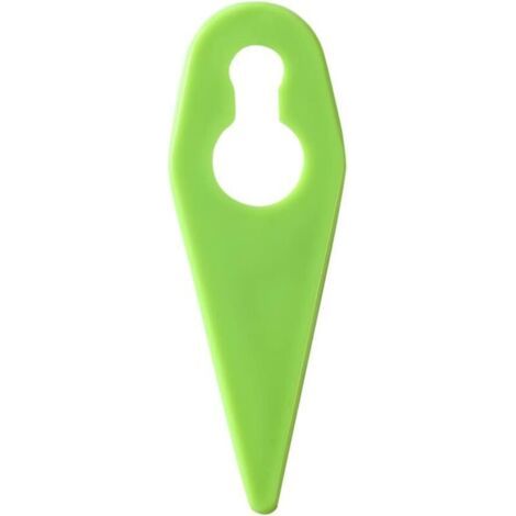 PA6 Lot de 100 lames en plastique compatibles avec débroussailleuse Gtech ST01 ST02 ST04 ST05 ST20 GT3.0 GT4.0 GT50 (1/4)