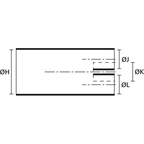 Hellermann Tyton Warmschrumpfteil 3-Fingerstück 304-1-GW24 PO-X BK (1/2)