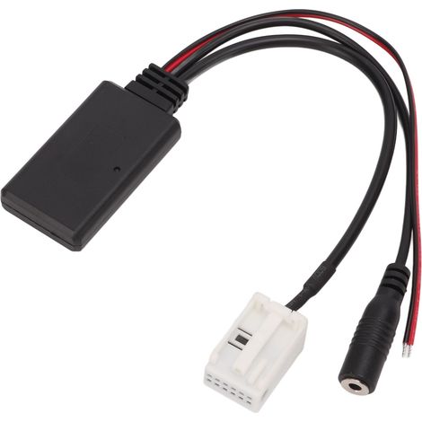 Module Bluetooth Voiture Radio Musique Entrée AUX Kit Mains Libres Adaptateur Câble pour Citroën C2 C3 C4 C5 C6 C8 (1/5)