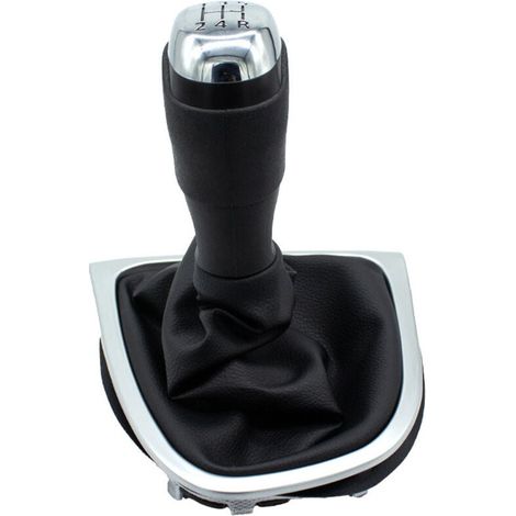 Kit Poignée de Levier de Vitesse pour Renault MK4 - Compatible Clio IV/Mégane III - Avec Joint de Protection