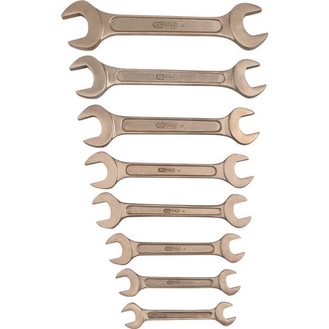 KS Tools BRONZEplus Doppel-Maulschlüssel-Satz 8-tlg.