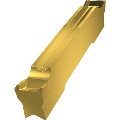 Wendeschneidplatte ISO GL3-D300G02R06-PR:G8330 Breite 3mm PVD beschichtet Gold (1/2)