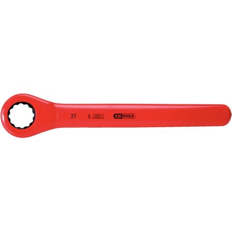 Clé à cliquet KS Tools avec isolation protectrice, 7/8".