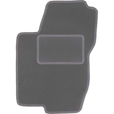 Fahrermatte aus Samt für: Alfa Romeo 156 Limousine, Kombi, Variant (2000-2006) Graphit