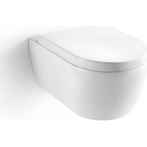 BERNSTEIN - Toilettes suspendues design BERNSTEIN Nano avec couvercle à fermeture progressive NT2019 (1/4)