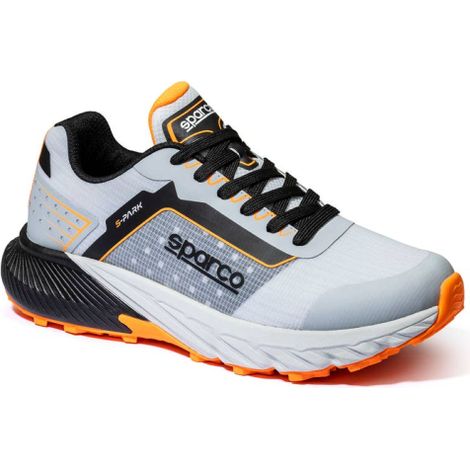 Chaussures Sparco S-PARK SALOU 01 SR FO HRO taille 36 baskets de travail ultra-le'ge'res de style course sans embout Grigio/Nero 36