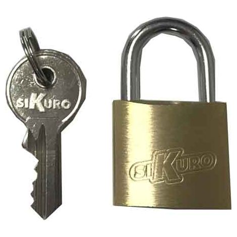 LUCCHETTO AD ARCO STANDARD CON CHIAVE KA SIKURO 30 mm - SIKURO