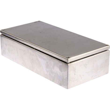 Boitier de raccordement en Acier inoxydable 300 x 80 x 150mm, IP66 ( Prix pour 1 ) (1/4)