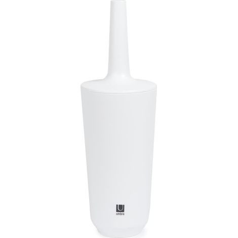 Corsa Brosse de Toilette avec Support, Blanc (1/5)