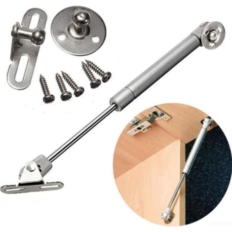 Barre de support pneumatique pour portes d'armoires, ressort à (1/5)