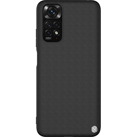 Nillkin Textured Case verstärktes Gehäuse mit Gelrahmen kompatibel mit Xiaomi Redmi Note 11S / Note 11 schwarz (1/5)