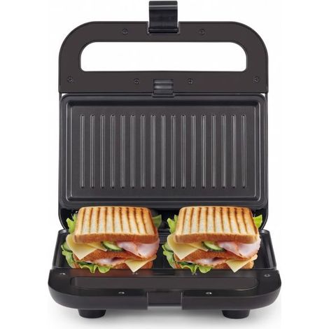 Grill électrique 3en1 gauffres panini sandwich 800W Noir Arthur Martin AMG3806 (1/5)