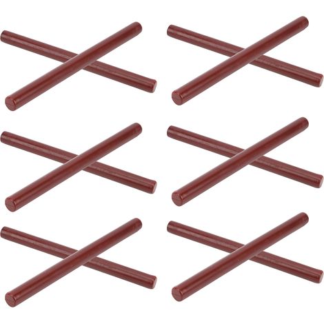 Bâtonnets de cire ronds disponibles en 4 couleurs, compatibles avec les pistolets à cire et les fours à cire. Conviennent également pour sceller enveloppes, cartes de vœux, invitations et autres artic (1/5)