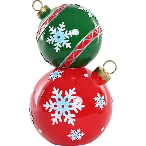 Figura Led Resina 25,5X24X42 Rojo (1/4)