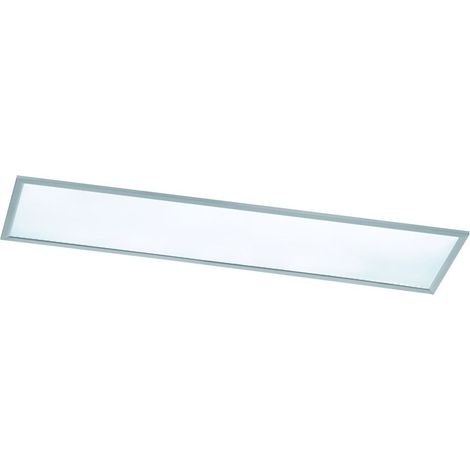 Plafonnier Rectangulaire Phoenix Led Gradateur Nickel Trio Lighting (1/3)
