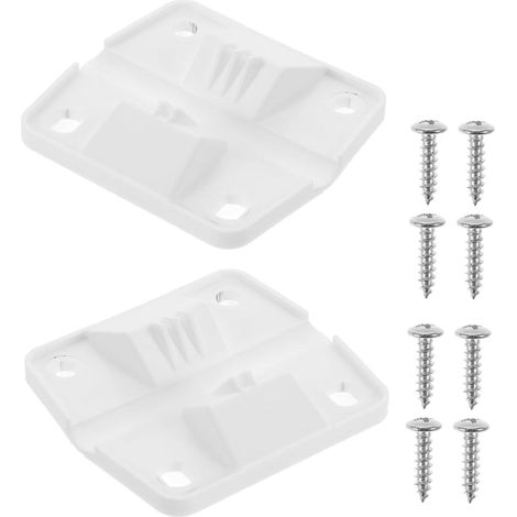 de 2 charnières en plastique pour glacière avec vis (1/5)
