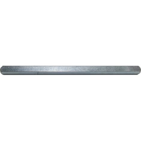 Drückerstift 8x100mm - Vierkantstift mit Ausgleichshülse auf 8, 5mm, Stahl verzinkt