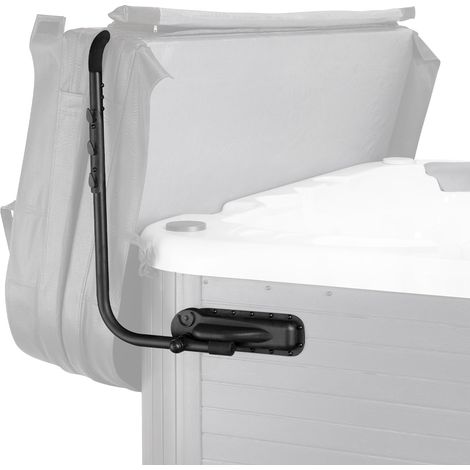 Whirlpool-Abdeckungslifter, Spa-Abdeckungslifter, Breite 175-255 cm Verstellbar, Beidseitig oben installiert, Whirlpoolabdeckungs-Hebevorrichtung für Badewannen, Whirlpools, Spa (1/5)