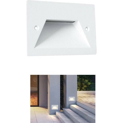 Segnapasso Faretto Da Giardino 3w Luce Naturale Segnapassi Incasso Es49bn (1/3)