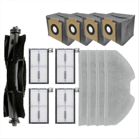 Sacs à poussière compatibles X8 Pro, lot de 6, pour aspirateur robot, filtration fine, remplacement facile, accessoires d'entretien ménager, haute capacité, idéal nettoyage automatique. (1/5)