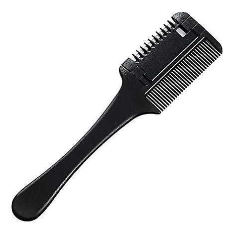 Peigne rasoir, peigne à cheveux, peigne à effiler, peigne rasoir de coiffure, peigne rasoir pour la coupe des cheveux, outil peigne rasoir de coiffure (1/5)