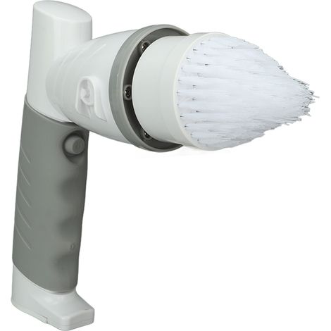 Elektrische Reinigungsbürste, leistungsstarker Motor, hohe Drehzahl, tragbare elektrische Bürste für Haushalt und Industrie, Wechselstrom 100–240 V, EU-Stecker (1/5)