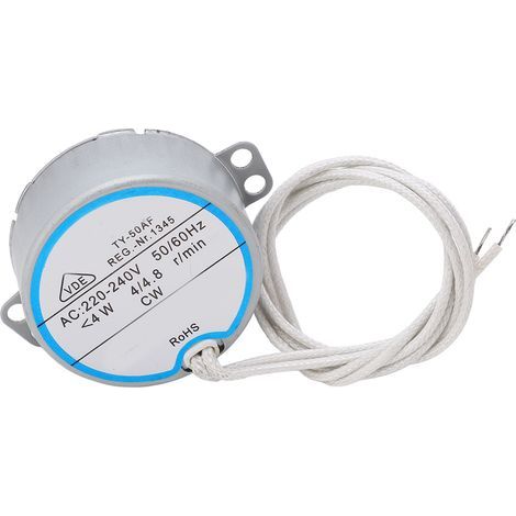 Moteur Synchrone, CW Undorectional Electric Motor AC 220‑240V 2.5R TY 50AF avec Vitesse Réglable pour Divers Appareils Ménagers (1/5)