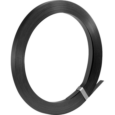 VEVOR Bobina di Reggetta in Acciaio, 19 mm x 0,55 mm x 91 m, Rotolo di Reggia in Metallo Resistente ad Ambienti Difficili, Resistenza alla Rottura di 775,6 kg, per Pallet per Imballaggio su Pallet (1/5)