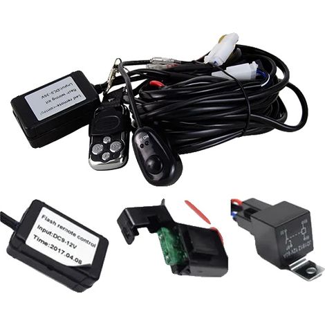Kit di cablaggio per telecomando, 40A, facile installazione, 1 cavo (1/2)