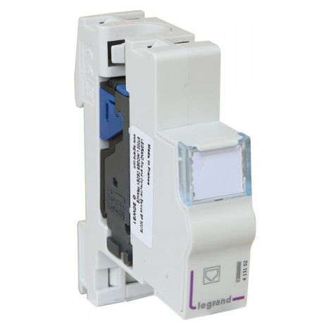 Legrand – Coffret de communication catégorie 6 FTP – Connecteur LCS³ certifié PoE++ – Module de brassage 1 module – Température d'utilisation -40 à 70 °C