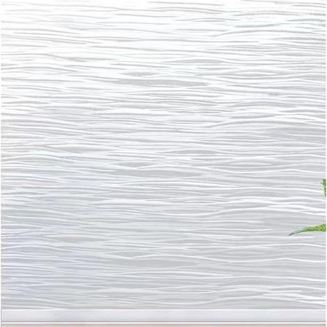 Film pour fenêtre, film anti-regard, autocollant pour fenêtre, film d'isolation thermique, idéal pour la salle de bain et la cuisine, 45x 200 cm (1/5)