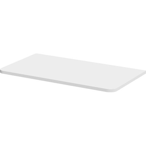 Vela Satin White 810mm x 450mm x 18mm MFC Laminate Worktop
