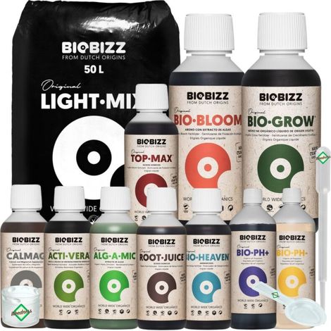 BioBizz Light-Mix Erd Set Big All Extrem End – Leichte Blumenerde Großpack (1/5)