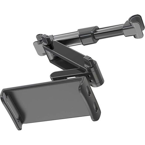 Verstellbare Auto-Tablet-Halterung, Kopfstützenhalterung, geeignet für Mobiltelefone und Tablets von 4,7 bis 12,9 Zoll