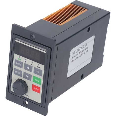 Mini-Frequenzumrichter mit variabler Drehzahl, 0,2 kW, 1-phasiger Eingang, 3-phasiger Ausgang, 220 V (1/5)