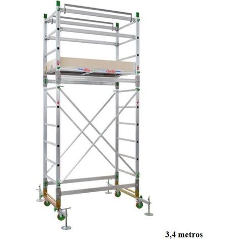 Soporte de aluminio Alumito elevador h 180 Facal