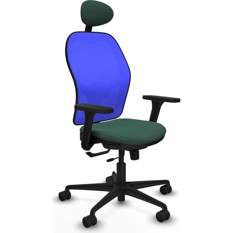Silla de oficina piqueras y crespo Jorquera azul altura ajustable (1/2)