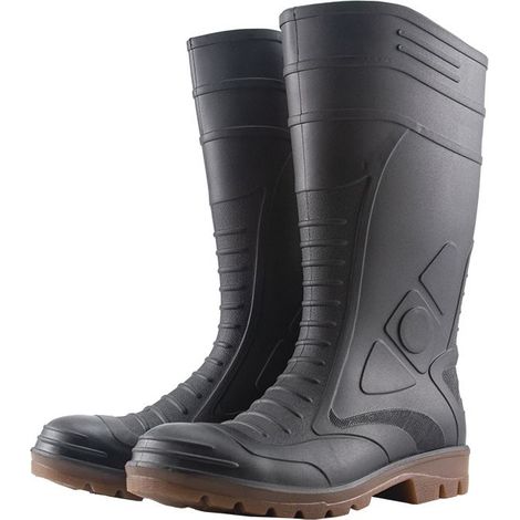 Kaelt - LAN Botte de sécurité Noir PVC Taille:41 (1/5)