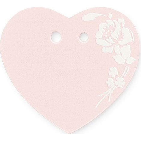 Scotton Chiudipacco Cuore 60 x 50 Mm Rosa 10 Pz