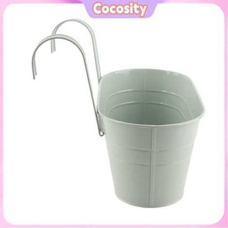 Cocosity pot de fleur amovible Pot de fleur avec crochets détachables, Pot de fleur suspendu Portable multifonctionnel pour jardin (1/5)